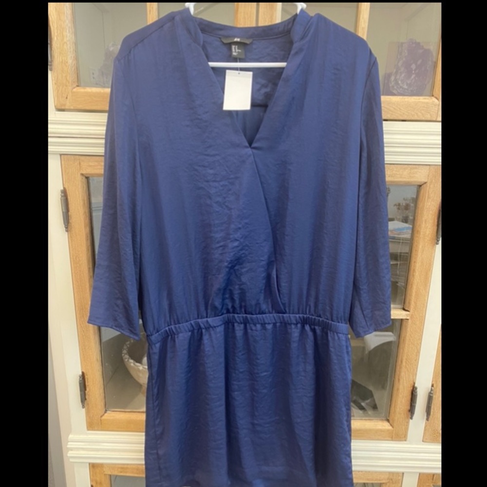 H&M Navy Blue Dress